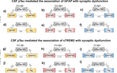 Glial reactivity correlates with synaptic dysfunction across aging and Alzheimer’s disease